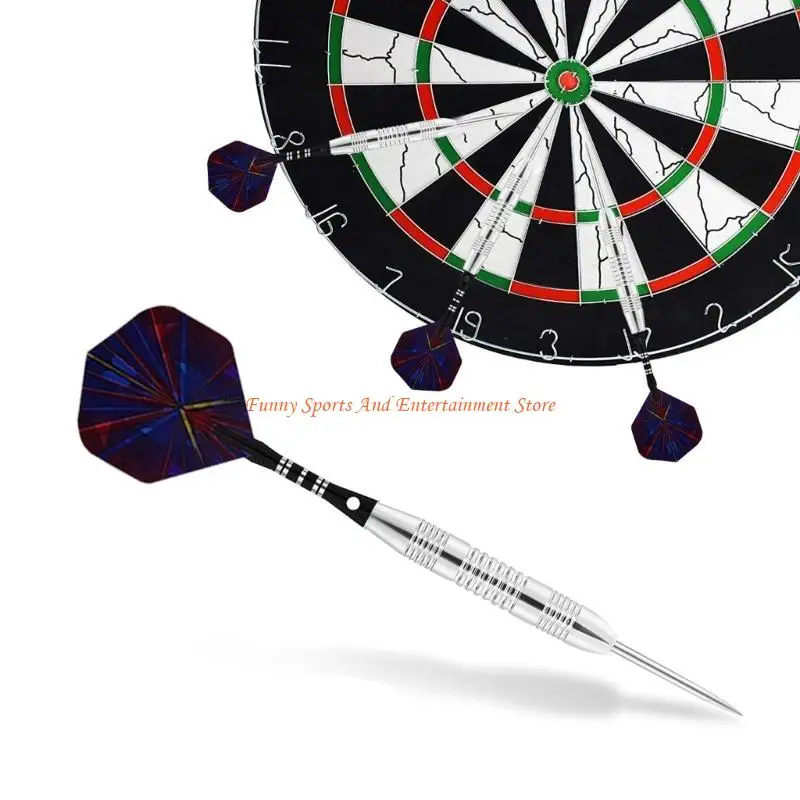 

C4DE 12Pcs Professional Metal Darts Set with Shafts, Flights, Sharpener Tool