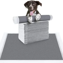 Couches Absorbantes pour Chiens, Coussinets d'Entraînement pour Poulet Chiot, Pipi, vaccage Rapide, Polymères de Surface en Charbon de Bambou, Coussin Propre, 100, 50, 40, 20 Pièces