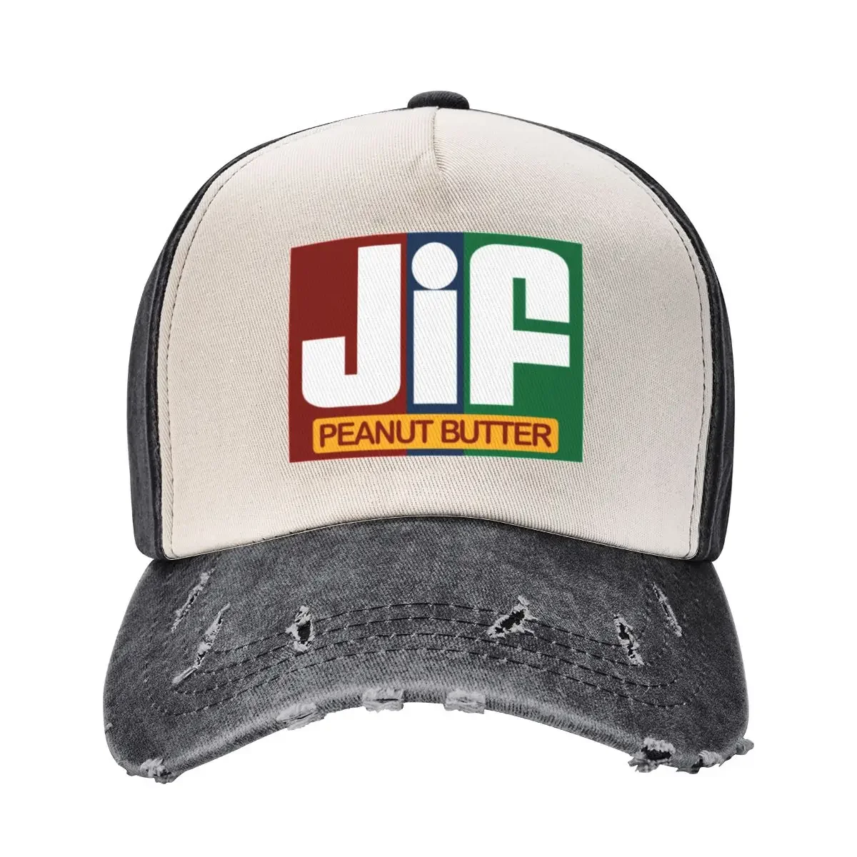 Jif Peanut Butter Baseball Cap Trucker Hat Fishing cap beach hat Woman Men's