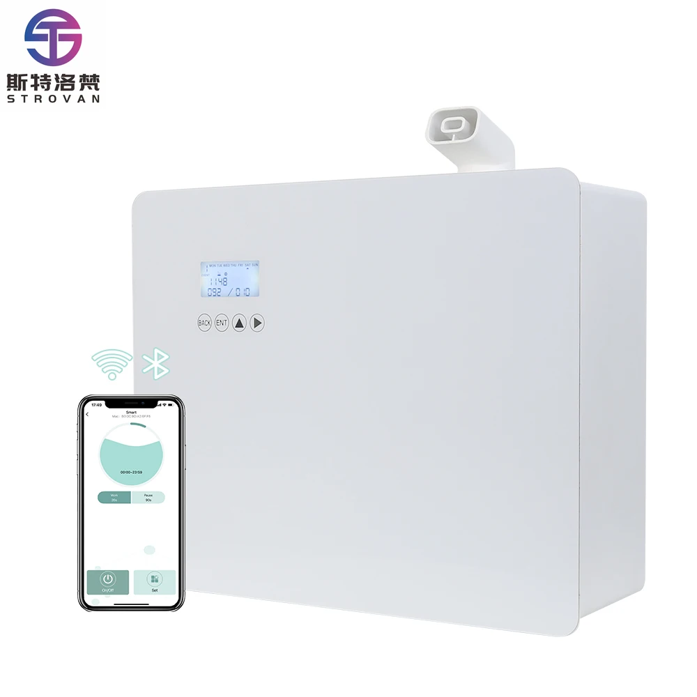2025 Upgraded  - HVAC System, Whole House Aroma & Hotel Collection Diffuser, Waterless Essential Oil Diffuser for Home, Office