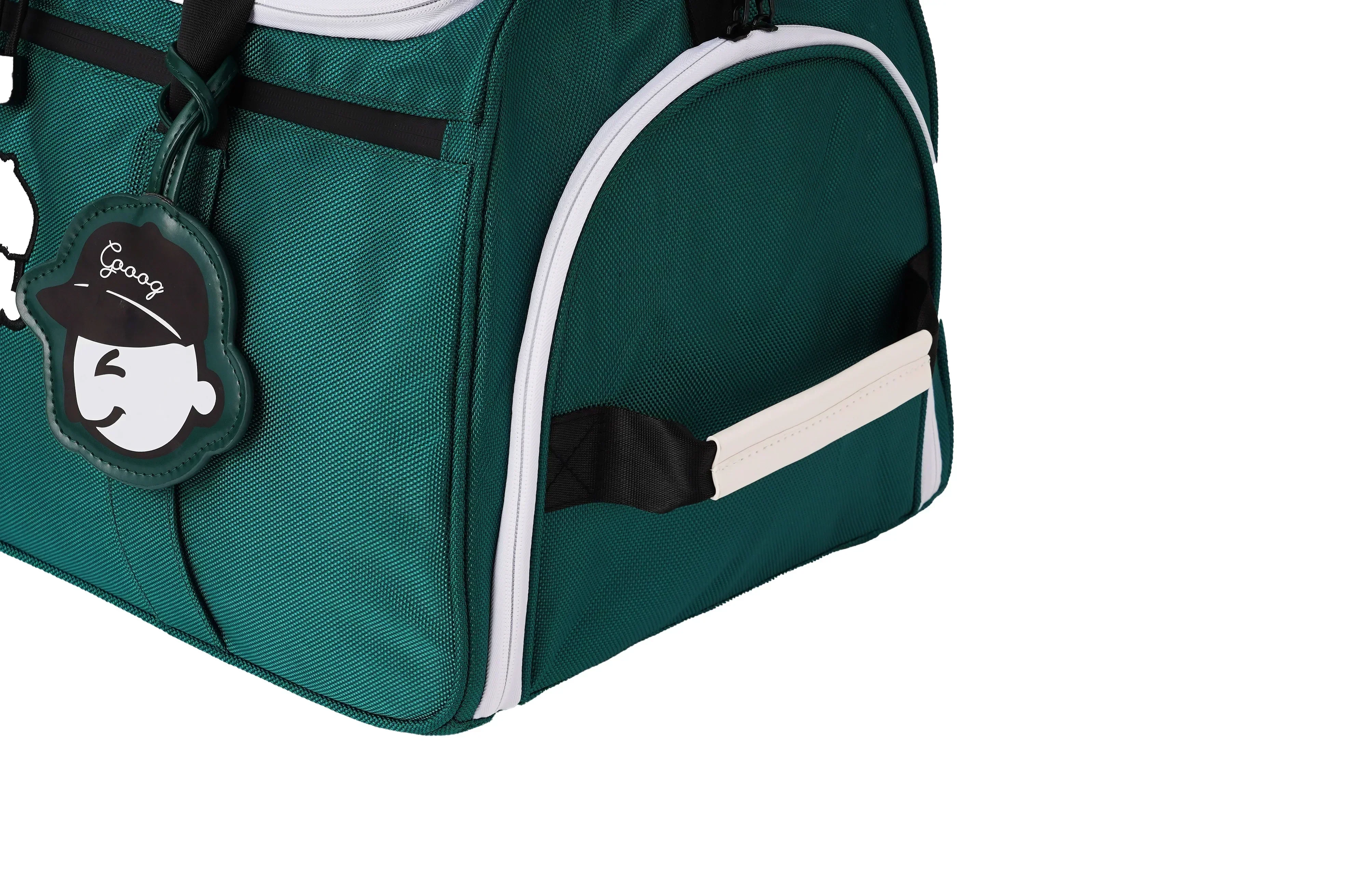 GOOOG Brand Golf Gym Boston Clothing Shoes Bag Green（gooog logo）