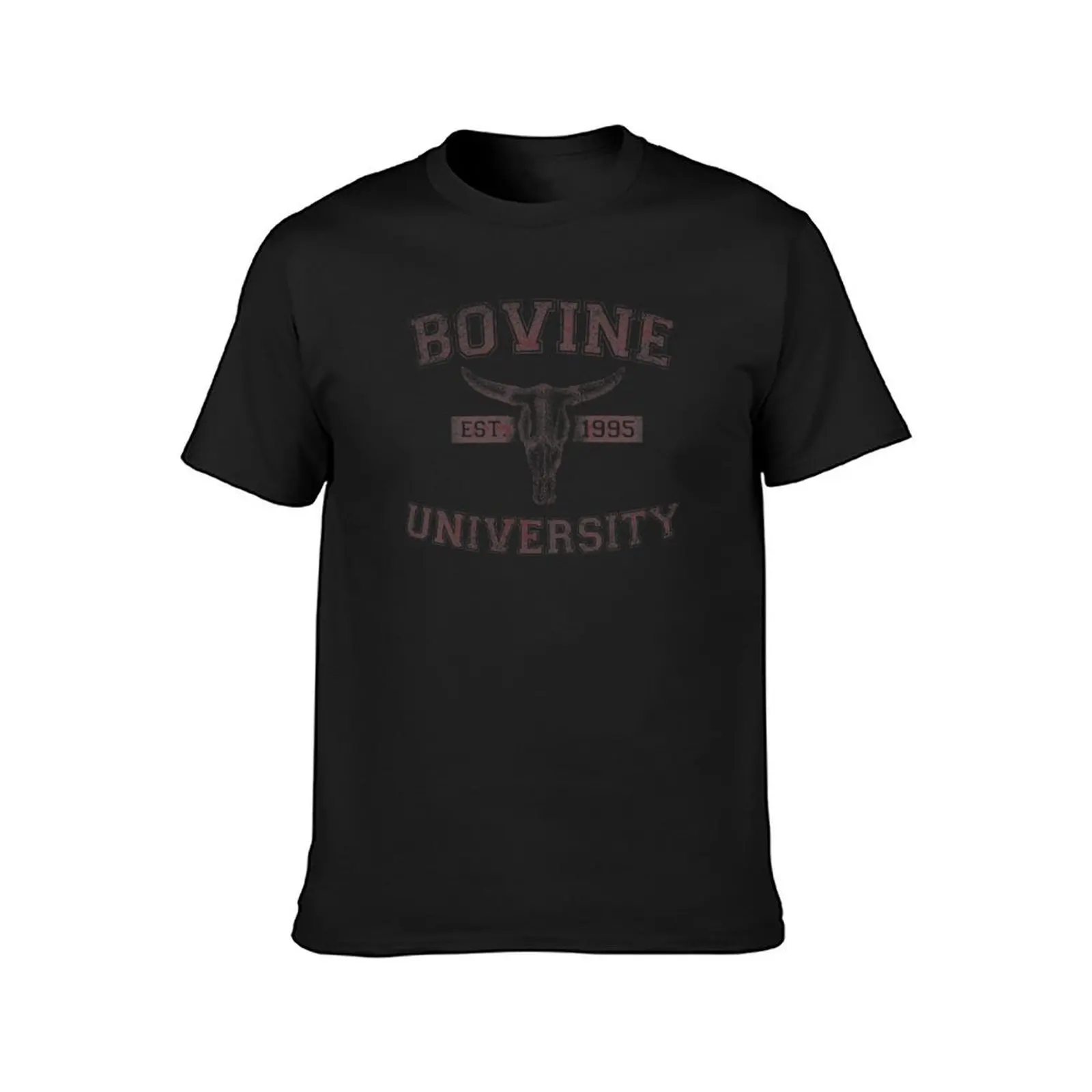 Bovine University T-Shirt oversizeds plus sizes oversized mens plain t shirts