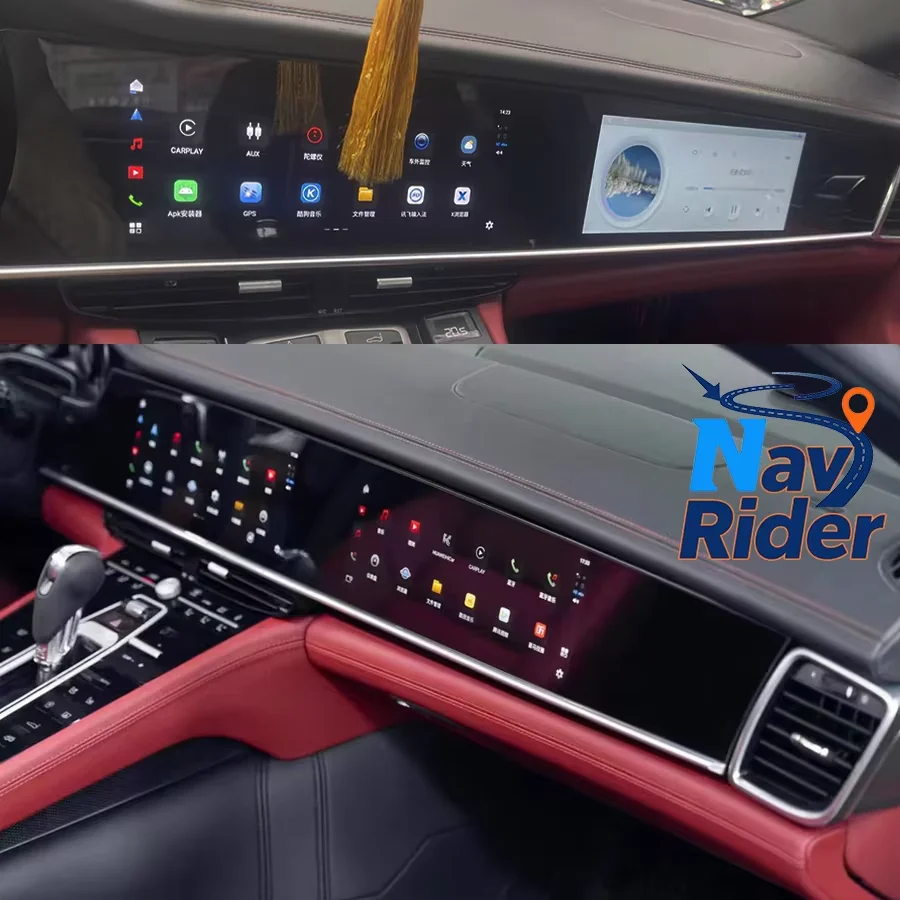 راديو السيارة Carplay شاشة مزدوجة أندرويد الملاحة التلقائية ستيريو نظام تحديد المواقع لبورشه باناميرا 970 2010-2017 النظام الذكي