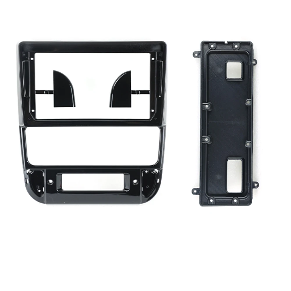 NAVI 9 Inch Frame Radio Fascia panel is suitable for 1999-2004 PEUGEOT 406 Install Facia Console Bezel Adapter Plate Trim Cover