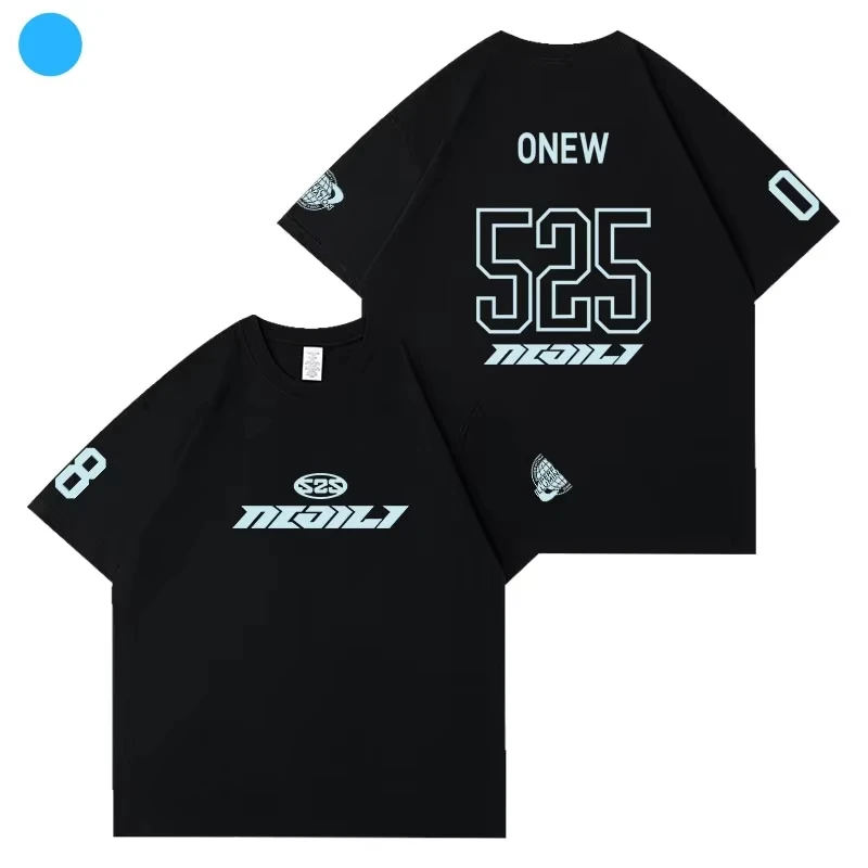 2025 SHINee WORLD 6-Tour SHINee's Back Concert الطرفية نفس تي شيرتات قصيرة الاكمام للمرأة الجرافيك تي شيرت المشجعين الملابس #2