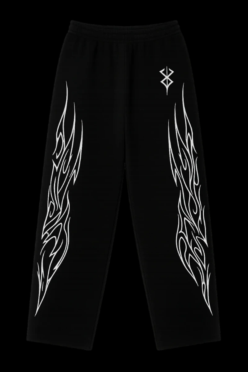 

Fitness Sports High Street Harajuku Y2K Men Women 25 New Loose Fit Dragon Soul Dark Trendy Streetwear Casual Joggers Trousers