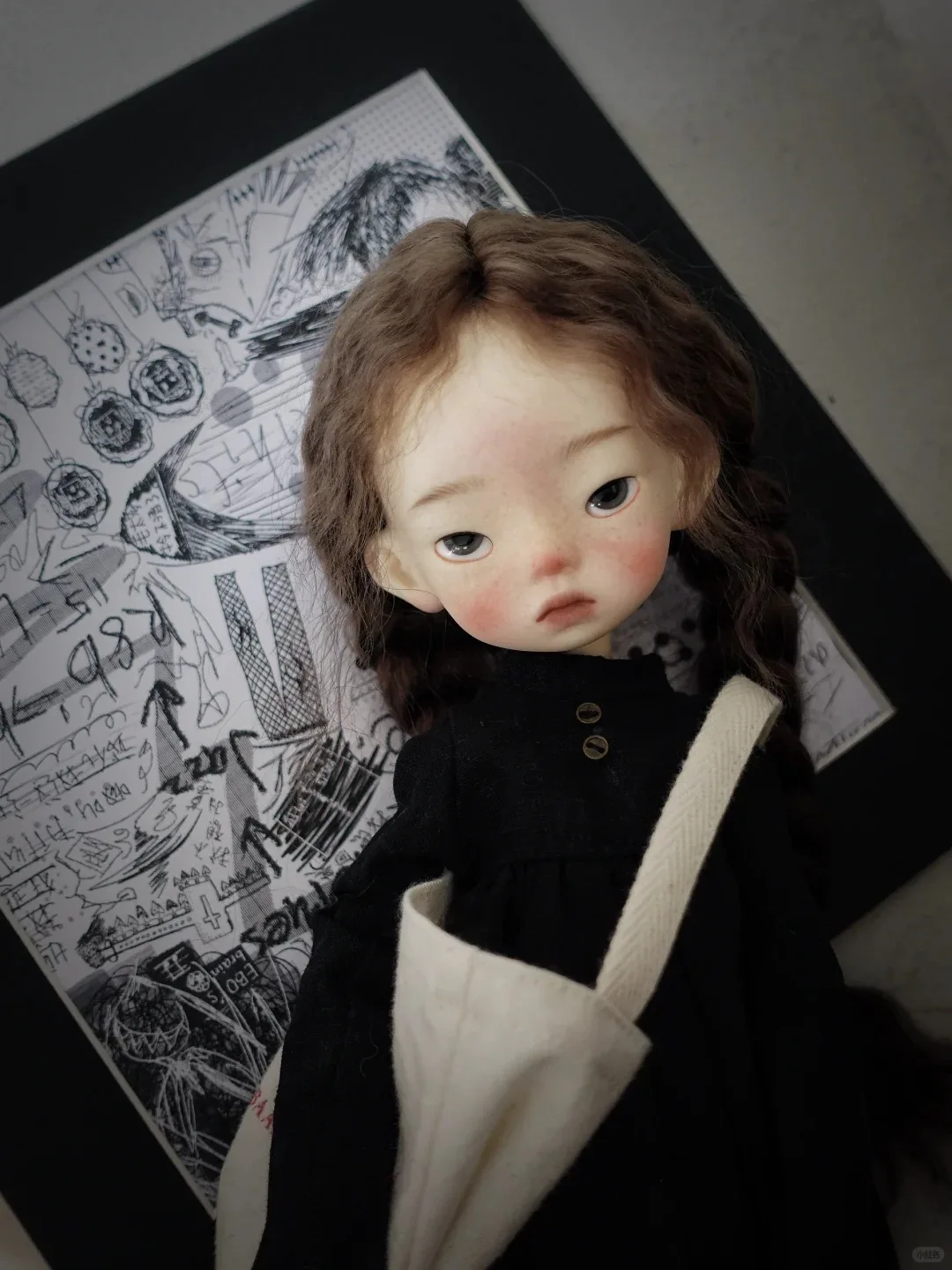New bjd doll 1/6 lovely girl nicole high quality resin toy birthday gift baby dolls in offers articulated dolls  Free shipping