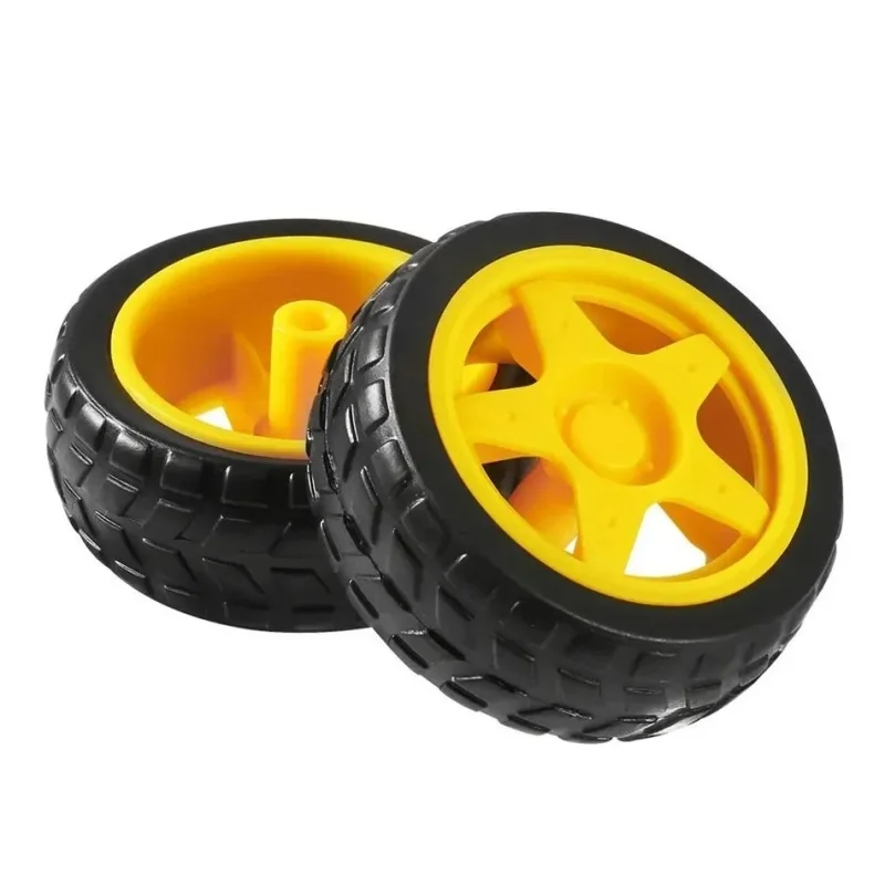 Колеса Smart Car Robot, 4 двигателя постоянного тока, 3-6 В, замедление TT + комплект колес, колесные двигатели