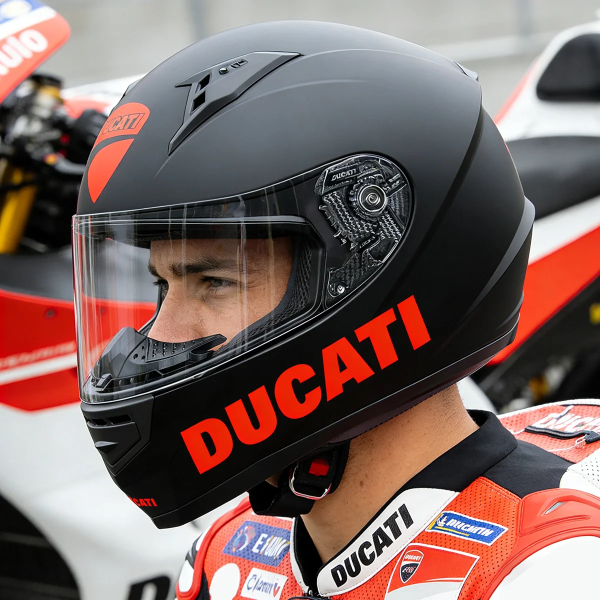 

Набор наклеек на шлем Ducati для гонок на мотоциклах