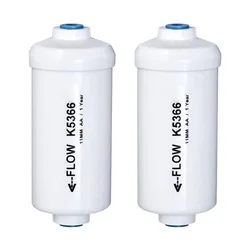 2 Pcs Replacement Fluoride Water Filter K5366 Compatible with Water Filtering System Purification Elements