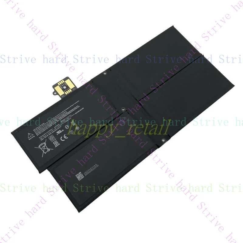 

Microsoft Surface Pro X 13" Tablet Battery | Li-Ion | 7.58 V | 4 Cells | Black | G3HTA056H | Replacement For | China