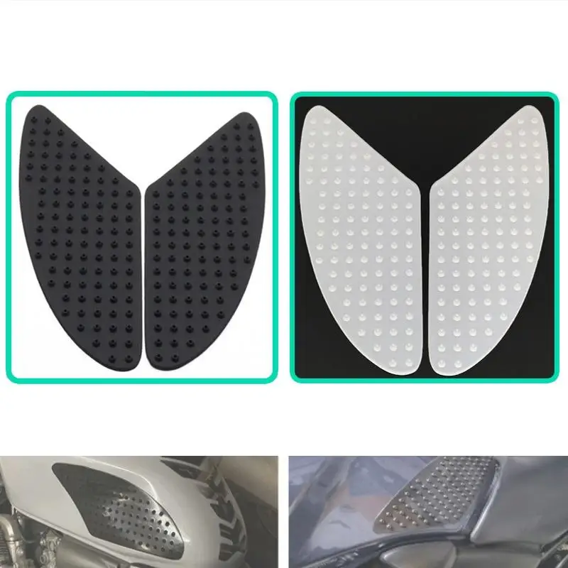 Anti-Slip Motorcycle Fuel Tank Sticker, Heat-Resistant Pad, Side Decal, Knee Cover for R1 R6, CBR600RR CBR1000RR