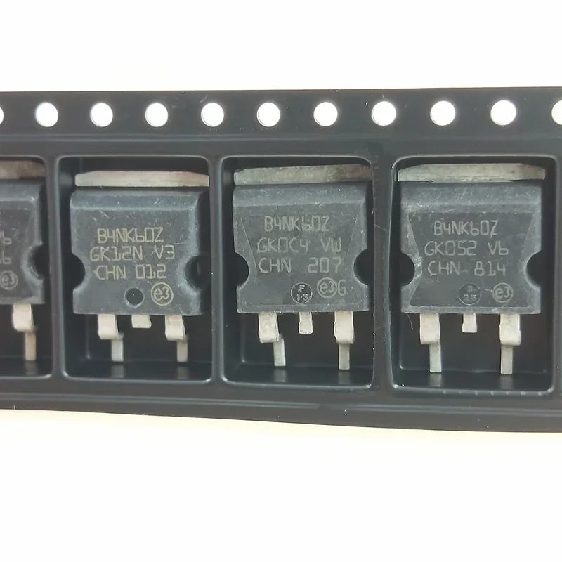 10 개/몫 B4NK60Z NPN 600V4A TO-263