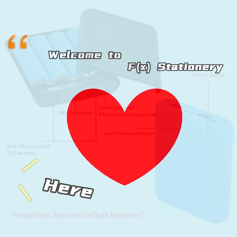 

Корпус для 4 аккумуляторов 18650, мини-беспаяльный блок питания, комплект для самостоятельной сборки, материал для корпуса, для дома, прогулок и других случаев