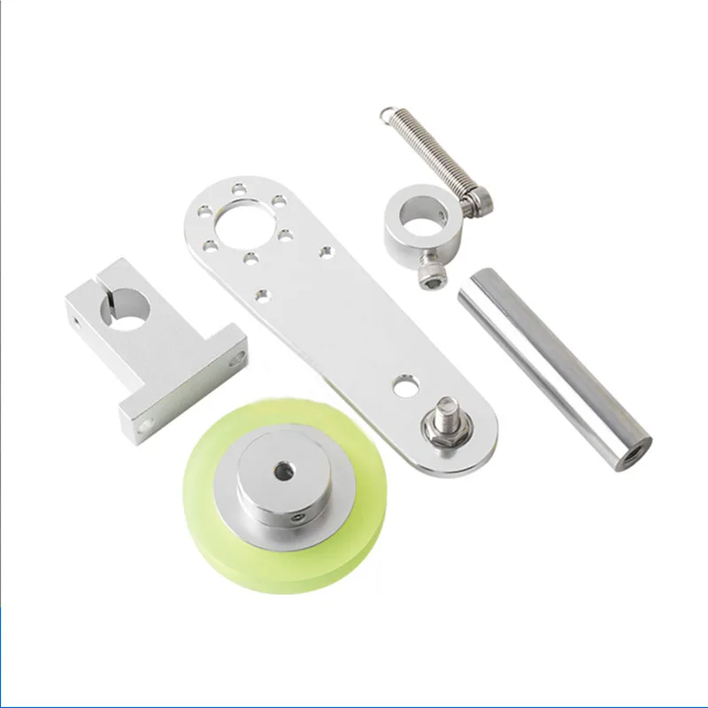 Encoder bracket Aluminum Polyurethane Industrial Encoder Wheel Measuring Wheel  40/50/60mm Aluminum Encoder Mounting Bracket