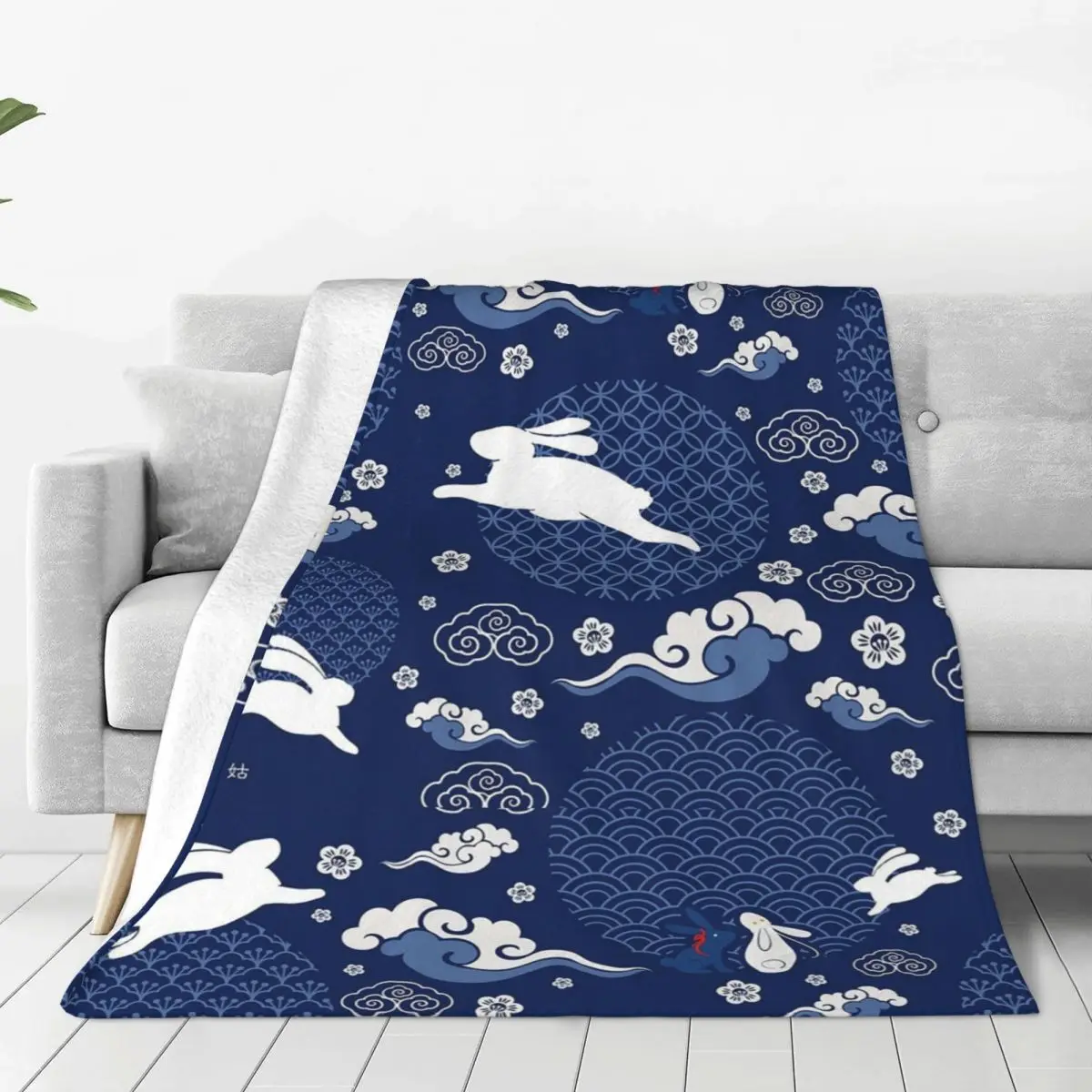 Wangxian Qixi Festival Mask Blanket Fleece Breathable Sofa Throw Blankets For Couch Bedding Travel Throws Bedspread Quilt