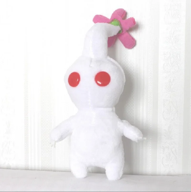 Hot Sale 18cm Pikmin White Red Yellow Monster Figures Plush Dolls Kids Collection Gift Toy