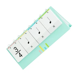 Music Flashes Card Note Training Card Music Teaching Props Rhythm Practice Card For Musical Instrument Piano Drum Guitar