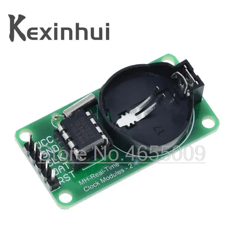 RTC DS1302 Real Time Clock Module For AVR ARM PIC SMD for Arduino