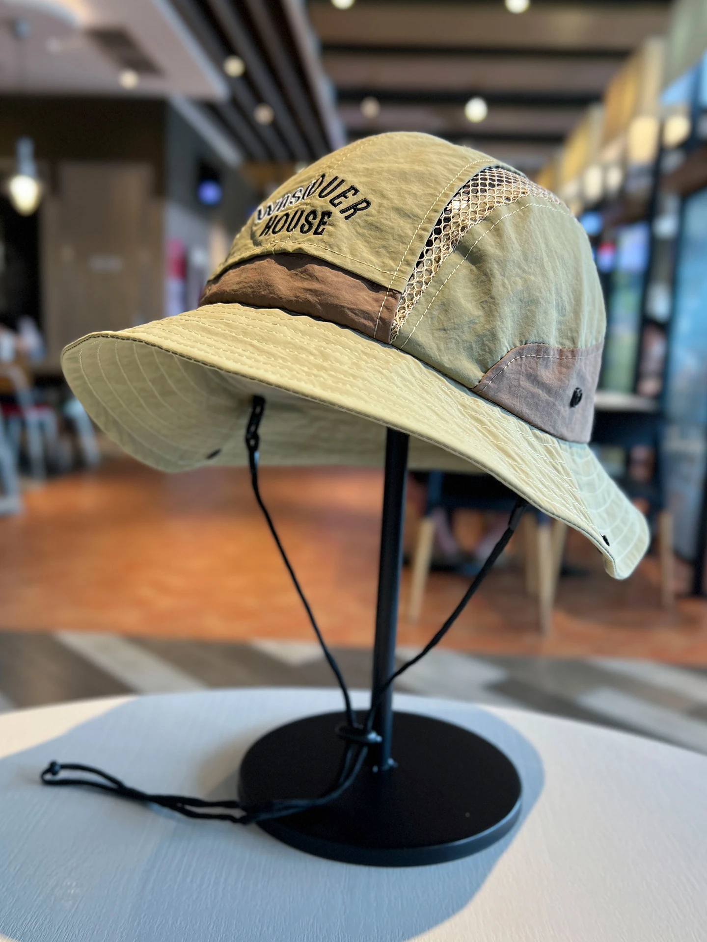 Outdoor breathable bucket hat men's and women's summer quick-drying waterproof sunscreen visor hat camping mountaineering hat