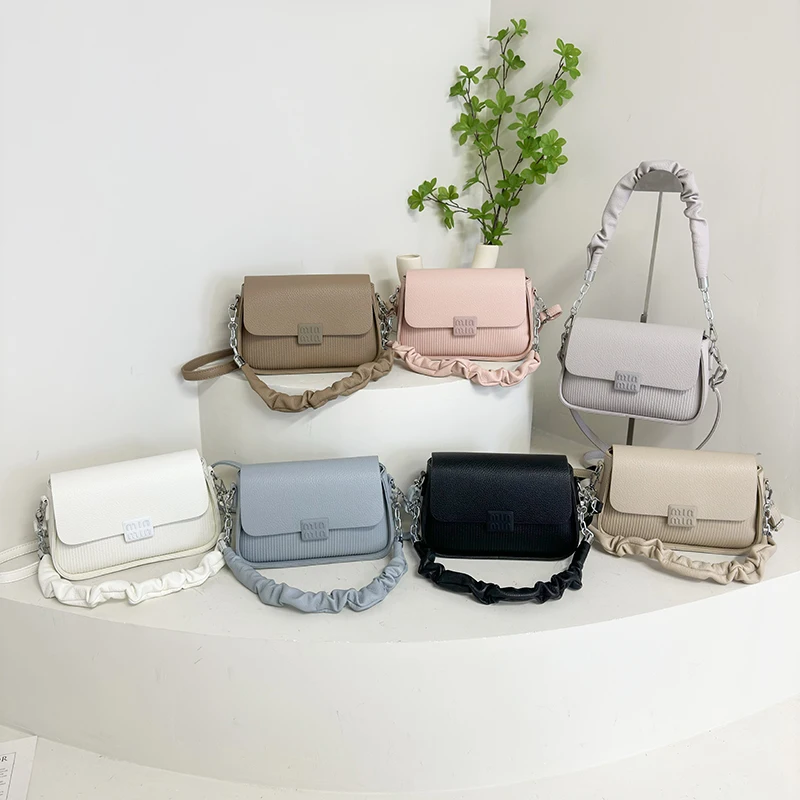 

Дизайнерская однотонная пригородная сумка-мессенджер — шикарная парижская сумка через плечо с минималистским шармом из кожи в стиле ретро