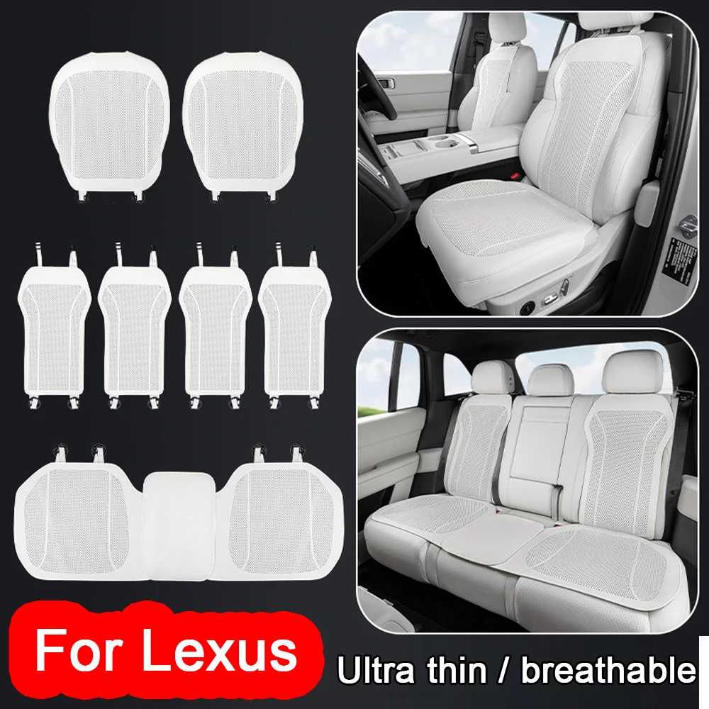 Soft Leather Car Seat Cover Front Seat Full Surround Car Seat Cushion For Lexus ES350 ES330 ES300 RX350 RX330 RX300 GX470 LX470