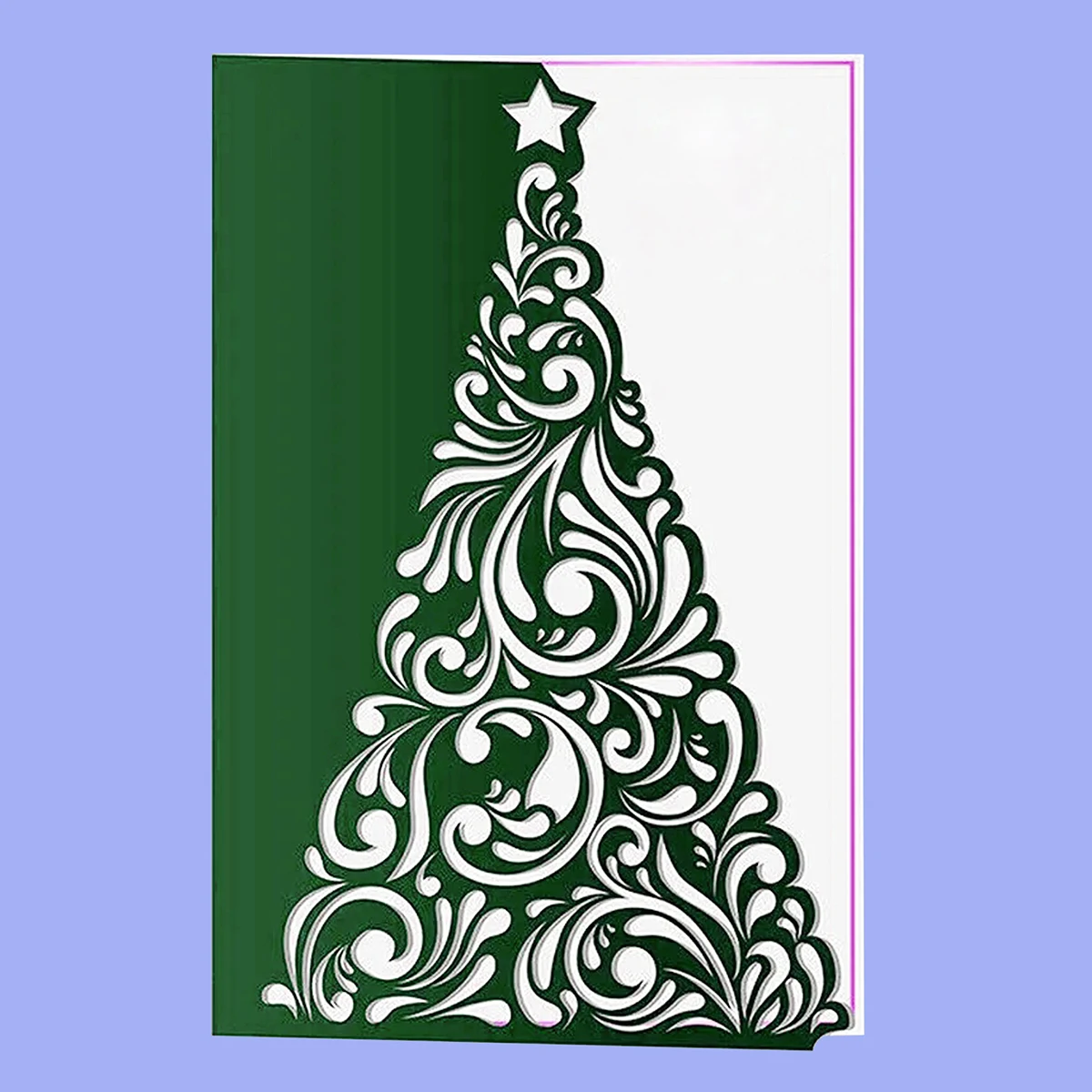 Christmas Tree Edge Metal Steel Frames Cutting Dies DIY Scrap Booking Photo Album Embossing Paper Cards Making