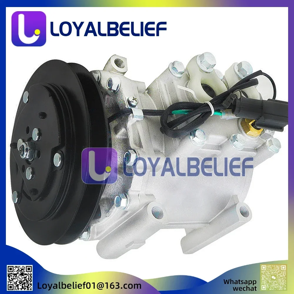 

1PK AC A/C Compressor For Mitsubishi Rosa Bus 2002-07 MK624683 MK623684 MK62AKC200A251B AKC011H258V