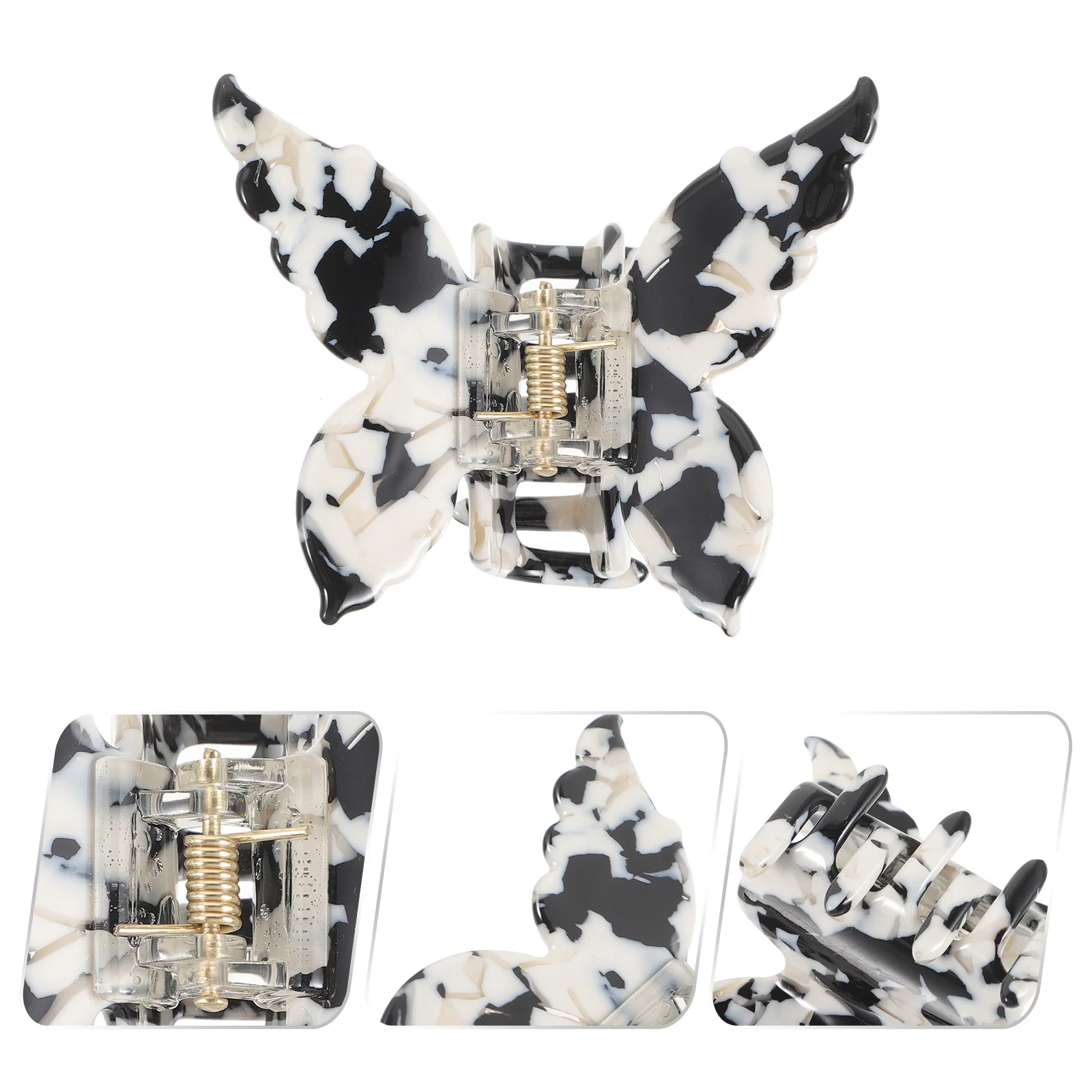 

Butterfly Clip Acetate Strong Hold Non Slip Jaw Clips For Thick Hair Women Fashion Claw Clip Hair Styling Tool