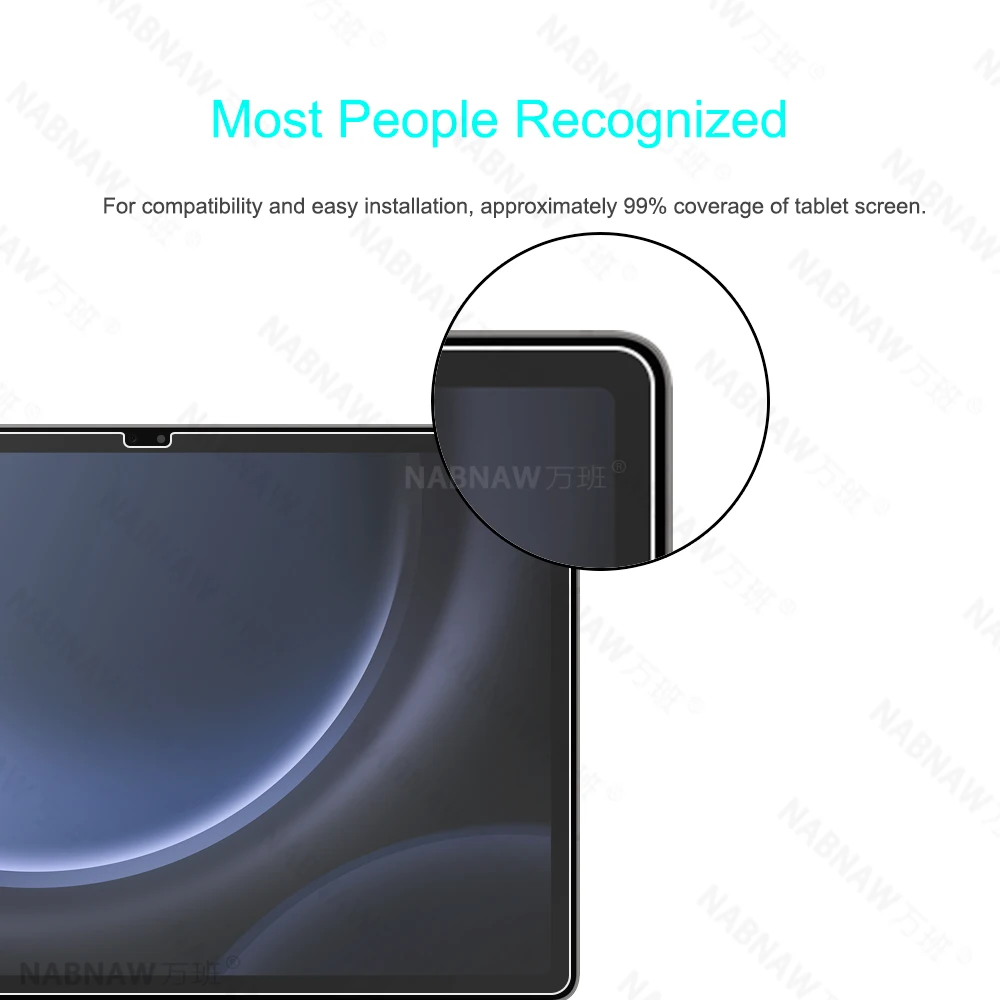 2 pieces Merevlemez Felkarcol Bizonyítás Kivet Hátvéd edzett üvegek számára samsung Csillagrendszer Illemszabály S9 FE+ Plus 12.4-inch SM-X610 X616B Gázsi fólia