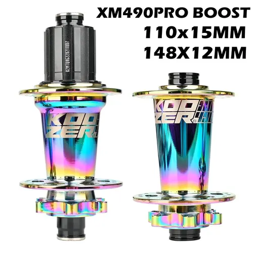 Imagen 2 del producto KOOZER XM490 PRO BOOST buje de bicicleta eje de acero rodamiento sellado 148x12MM 110x15MM 141x5MM 28/32 agujeros bujes de ruido que D792SB 350