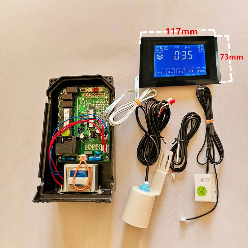 Universal Flowing Ice Machine Computer Board Universal Control Board Flowing Ice Machine LCD Display Board Adjustment