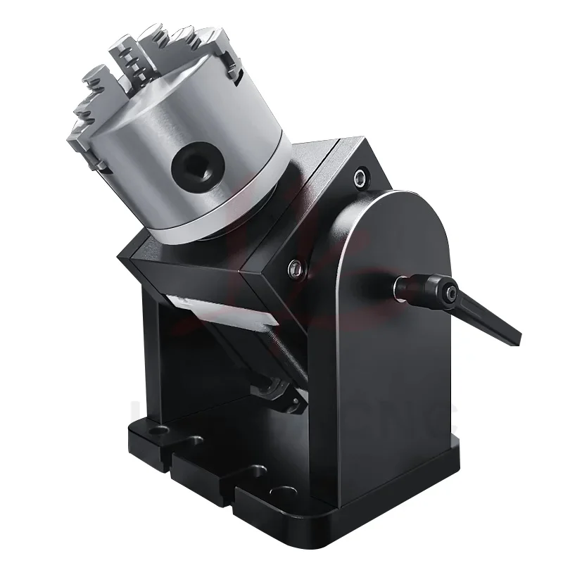 Motor Directly Connected To A-Axis 86F-80D/80/100/125MM Chuck Diameter Rotary Axis 3 Claws for Laser Marking Engraving Machine