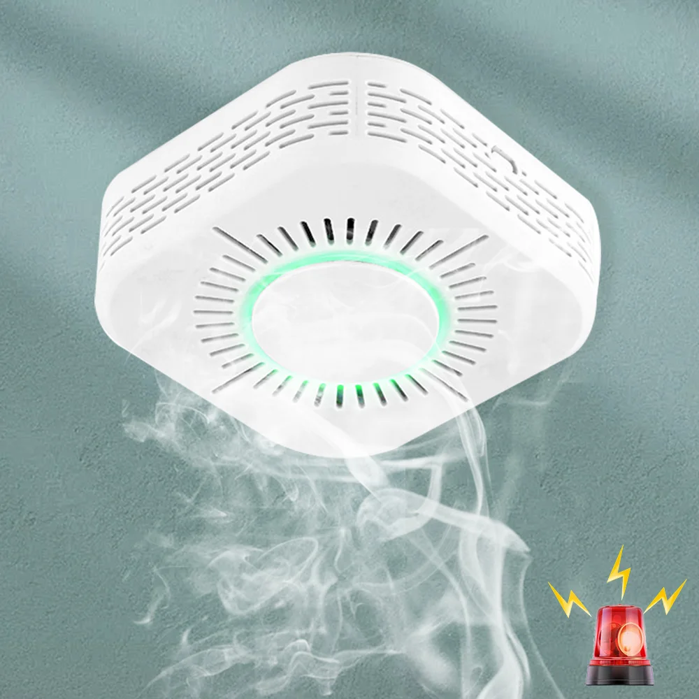 NOYAFA C50W Smart Smoke Detector Wireless 433MHz RF Fire Alarm Smoke Sensor Security Protection Safety With 433mhz Host