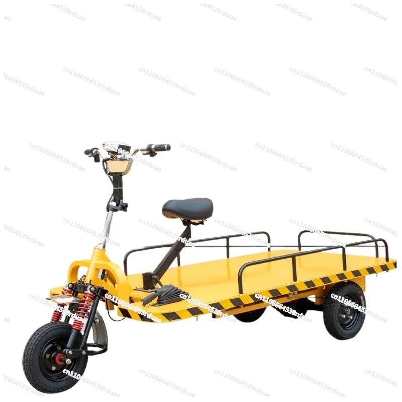 

Electric three-wheeled flatbed truck Transporter Warehouse construction site truck