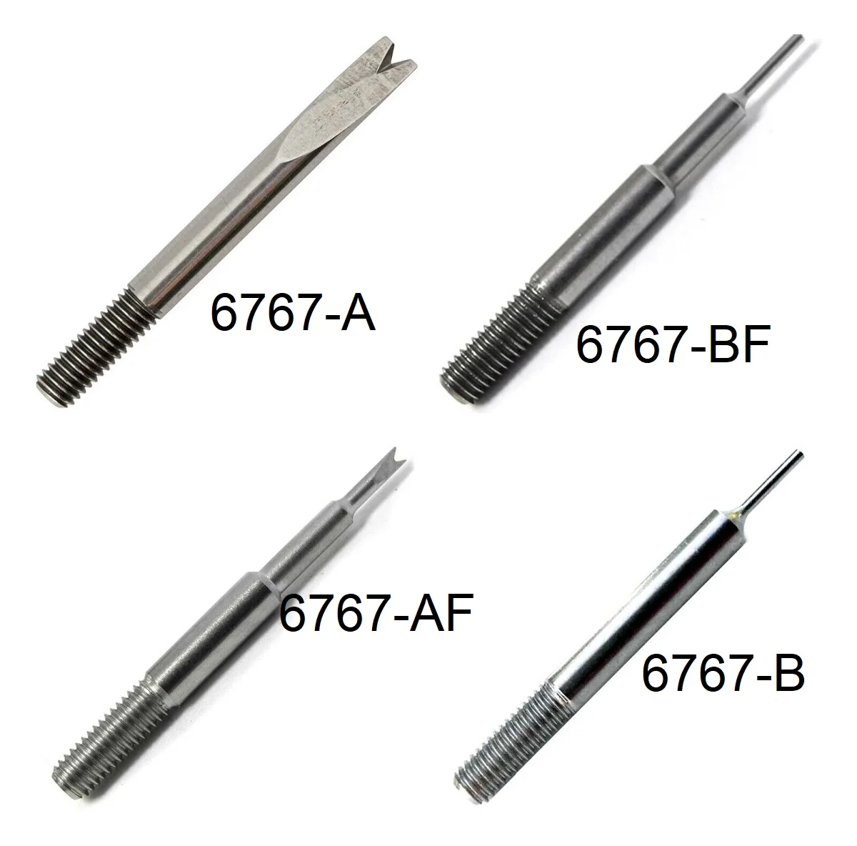 Bergeon 6767-S 6767-F 7767-F 7767-S 6111 8111 3153 Spring Bar Tool Spare Points Replacement Fork End Tip