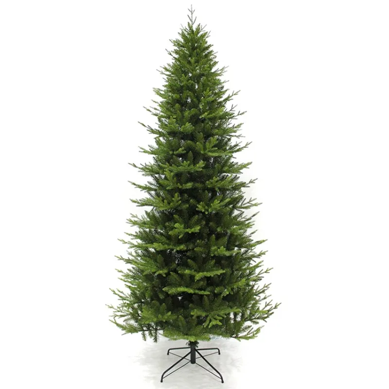 Premium Pre Lit Artificial Christmas Tree PE Tips PVC Branches Snow Flocked Christmas Tree for Christmas Festival