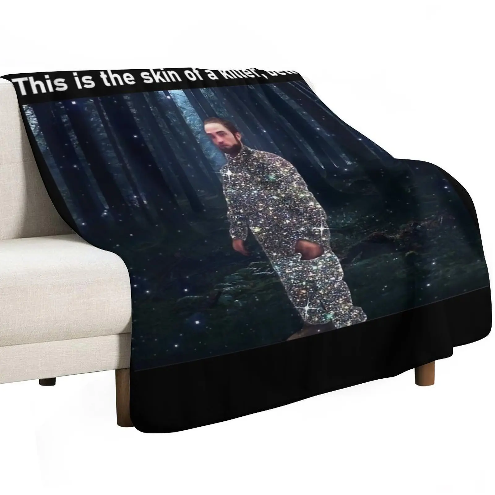 This is the skin of a killer bella Throw Blanket Stain Resistant Cozy Warm Blanket