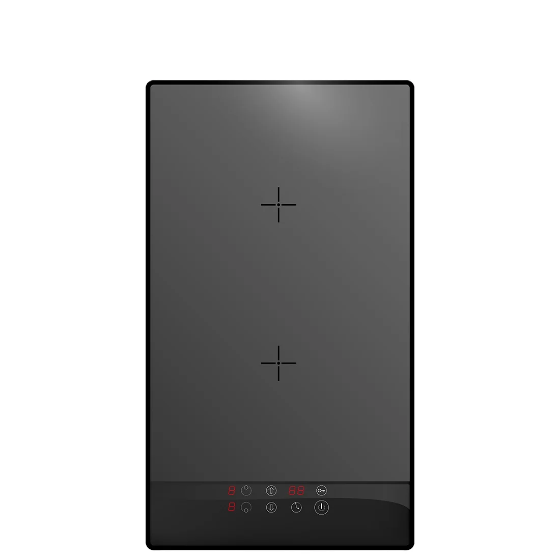 H-one Built-in 2 Burner Electric EMC Induction Cooker Induction Cooktop With 2 Elements In 30cm Domino