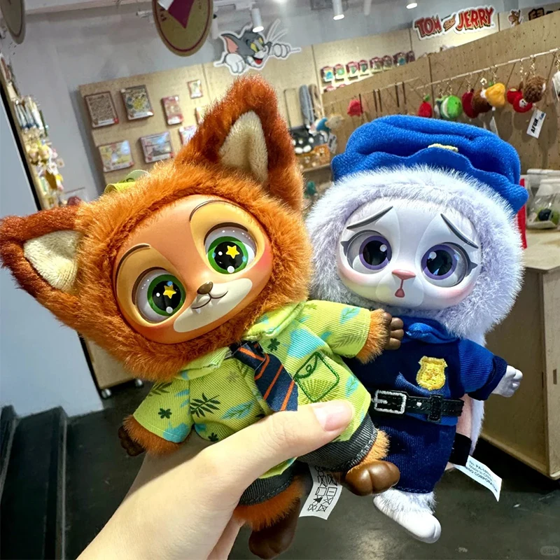 ديزني Zootopia سلسلة صندوق أعمى لطيف جودي نيك الفينيل أفخم قلادة مفاجأة صندوق Bellwether أنيمي دمية المفاتيح صندوق غامض لعبة