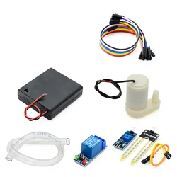 Per arduino modulo di irrigazione automatico kit fai da te rilevamento dell'umidità del suolo pompaggio automatico dell'acqua