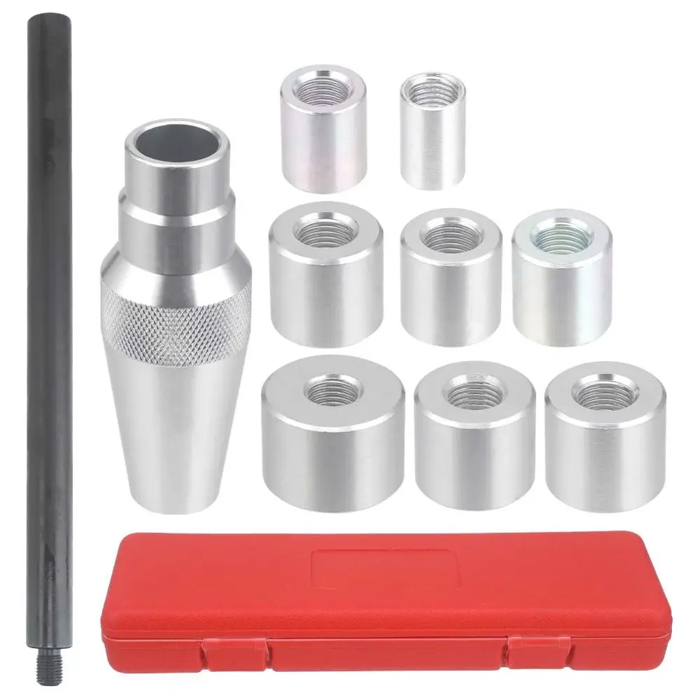 

10PCS Universal Clutch Aligning Tools Kit Clutch Aligner Hole Corrector Tools with 8 Collects Ranging 11~25mm Automotive Tools