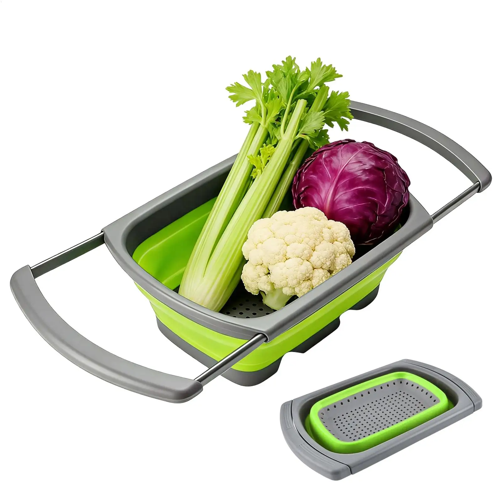 Portable Collapsible Sink Colander