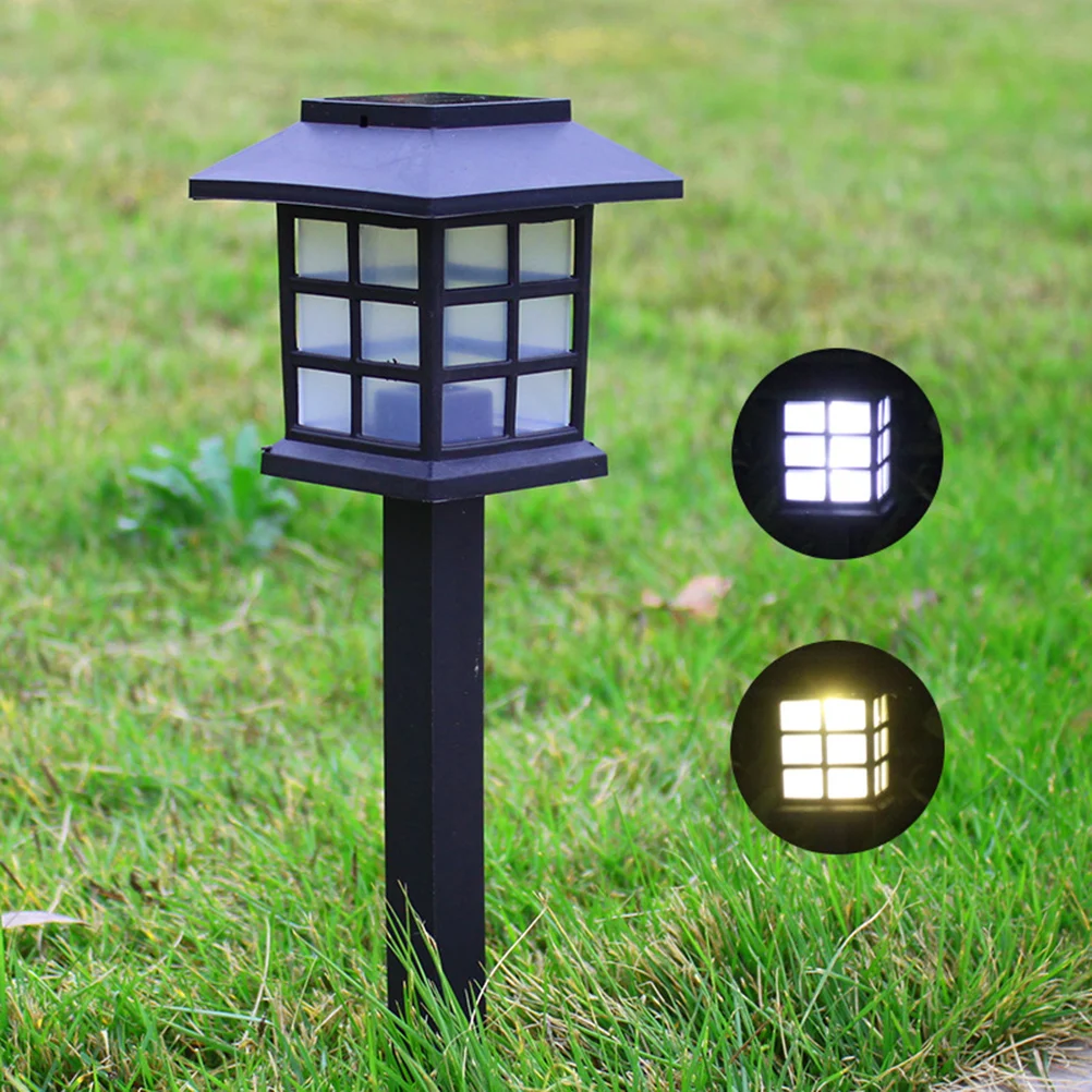 Lampada da giardino per esterni Lampada da giardino a LED Illuminazione a scape a L alimentata impermeabile per vialetto Patio Letti da fiori Installazione semplice Durevole