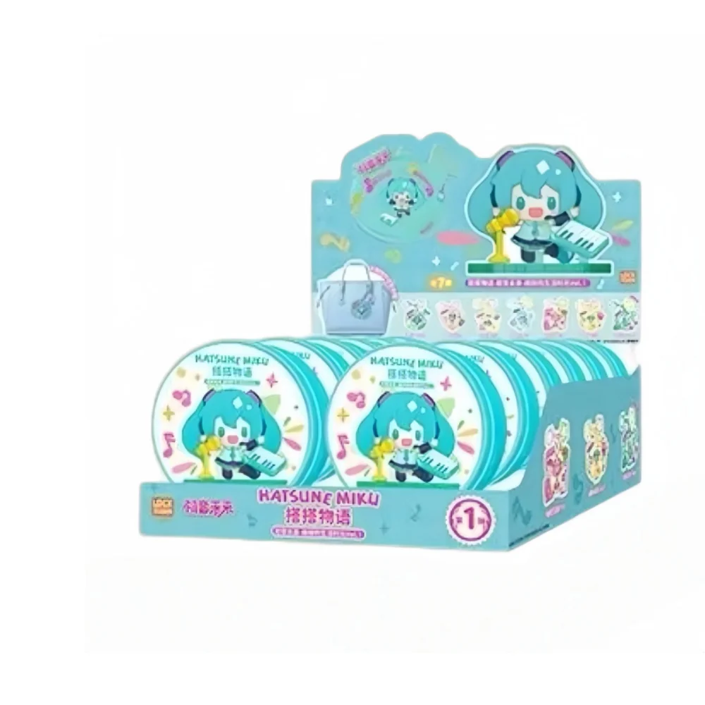 LDCX Hatsune Miku Officieel Gelicenseerde Yummy Box & Tang Xiao Ou S Anime Collectible Pluche Blind Box Trendy Premium Display Gift