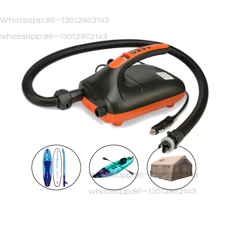 

Em estoque 20psi portátil air sup carro bombas elétricas 12v, bomba de ar para caiaques, placa de remo inflável