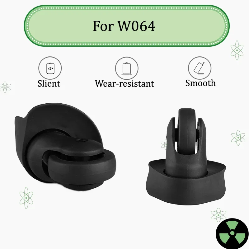 

For W064 Silent Travel Replacement Wheelset - 360° Swivel Castors Ensuring a Smooth Luggage Travel Experience