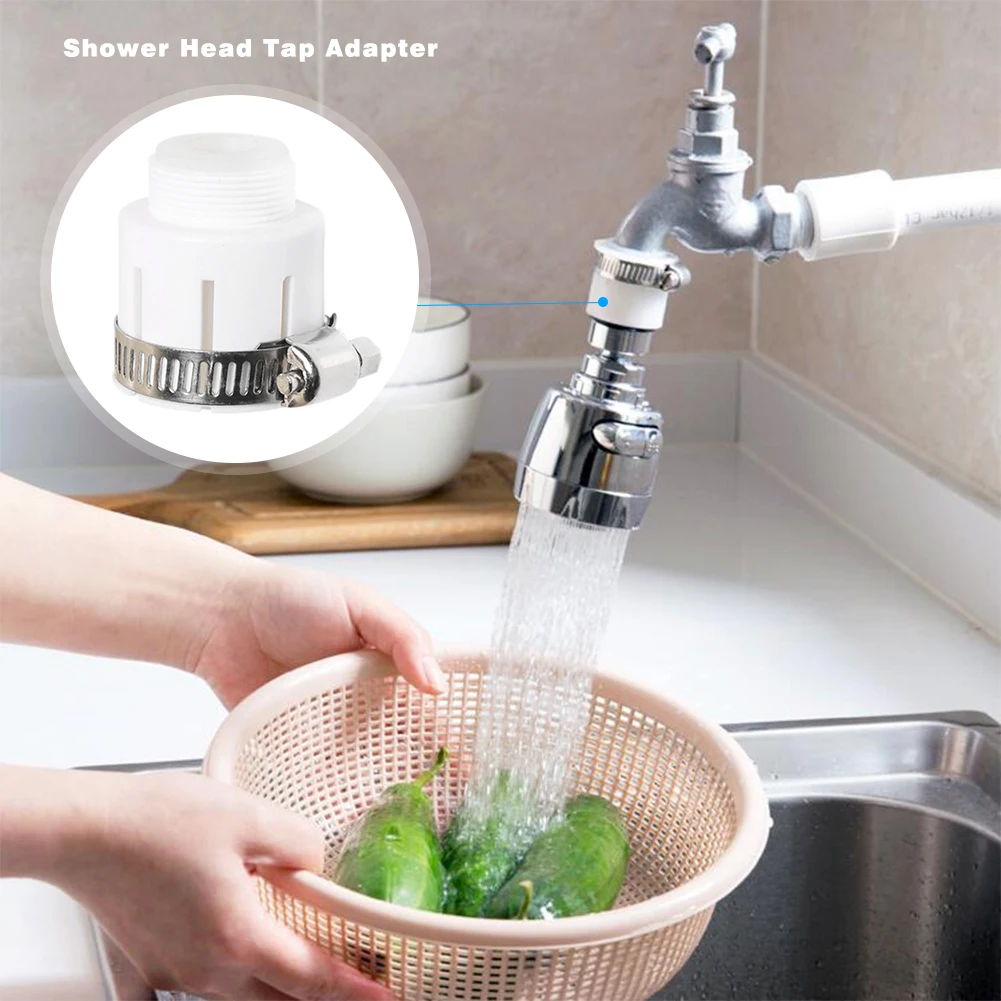 

Kitchen Faucet Shower Head Aerator Extender Water Saving Multi-function Tap Nozzle Adapter Universal Water Purifier Connector