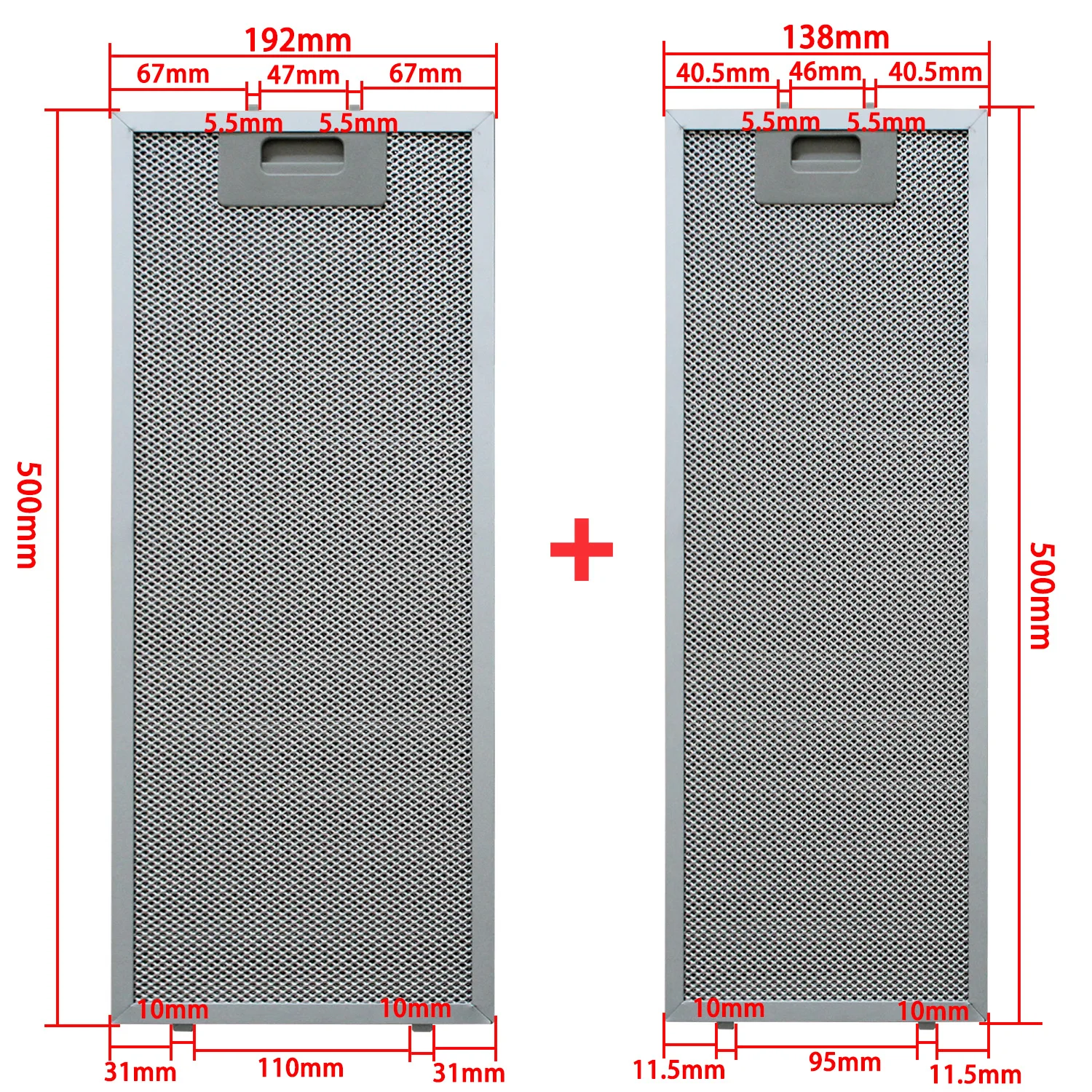 TL2000 TL1-62 Filter For Teka Extractor Cooker Range Hood Replacement Parts
