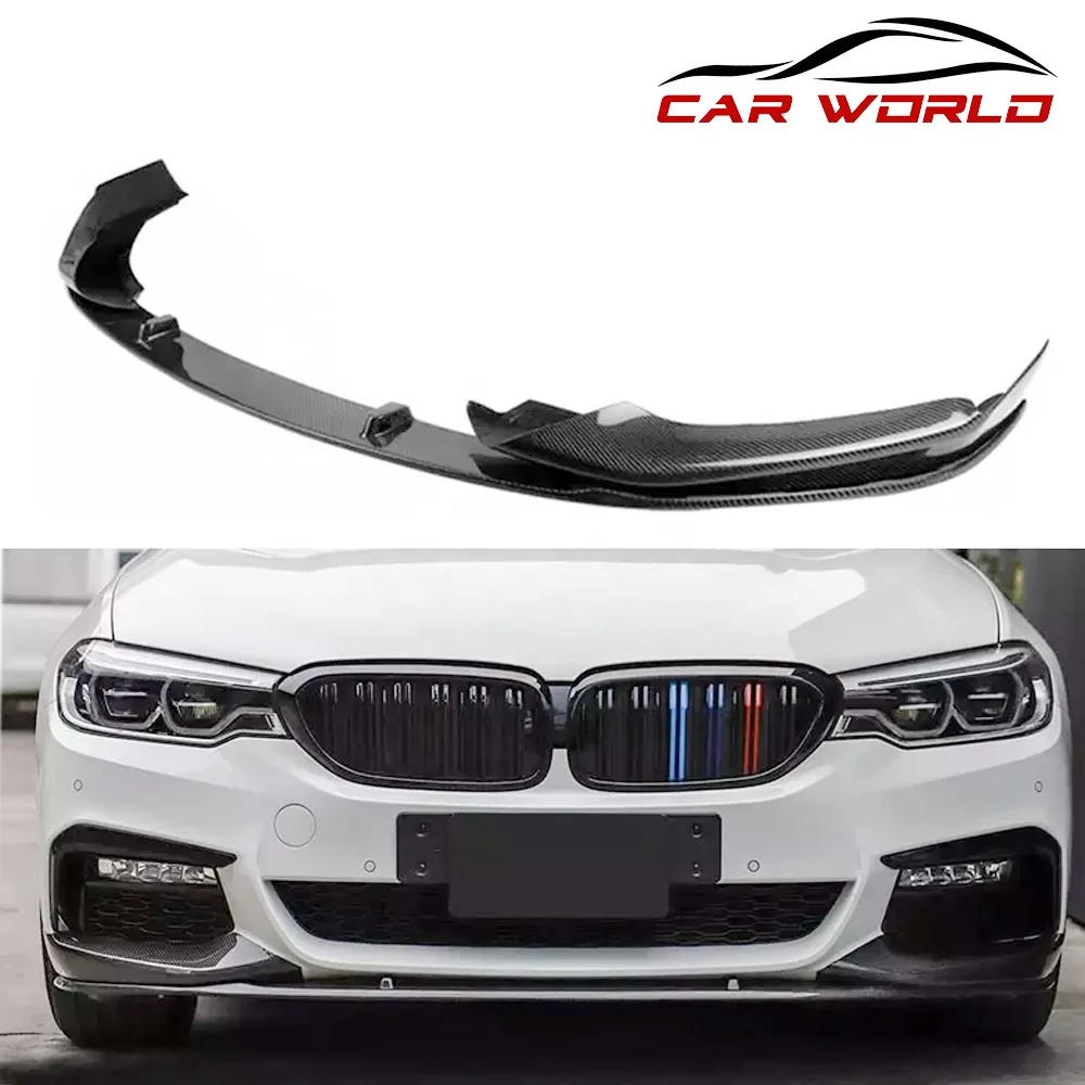 Car Bodykit For BMW 2018-2020 G30  Front Lip Real Carbon Fiber MP Style